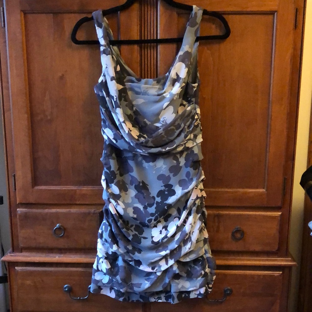 Floral mini dress Express